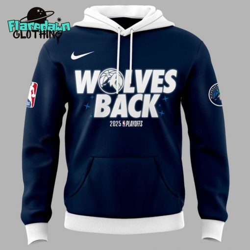 Minnesota Timberwolves NBA 2025 Playoffs “Wolves Back” Hoodie Set