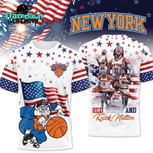 New York Knicks Happy 4th of July 2025 Shirt