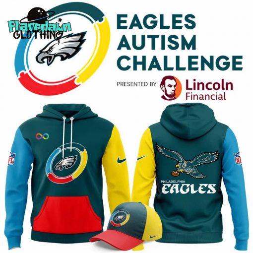 Philadelphia Eagles 2025 Eagles Autism Day Hoodie Set
