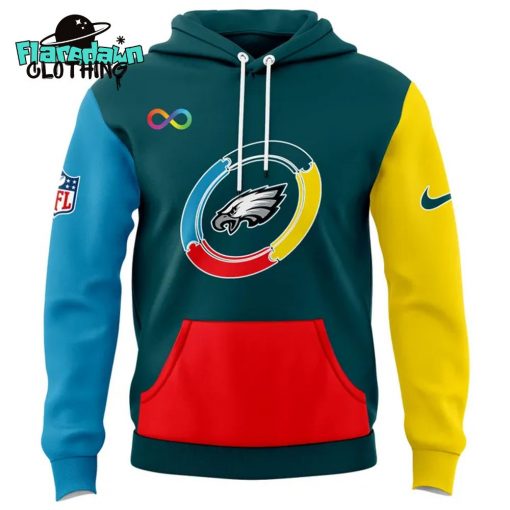 Philadelphia Eagles 2025 Eagles Autism Day Hoodie Set