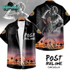 Post Malone Coachella 2025 Premium Hawaiian Shirt