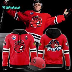 Rockford IceHogs Hockey Team New 2025 Hoodie, Cap