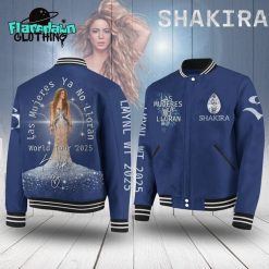 Shakira Las Mujeres Ya No Lloran World Tour 2025 Baseball Jacket