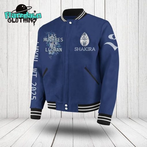 Shakira Las Mujeres Ya No Lloran World Tour 2025 Baseball Jacket