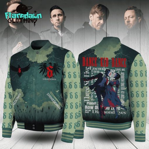 Shinedown Band Dance Kid Dance 2025 Baseball Jacket