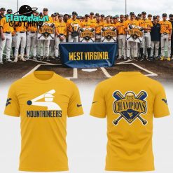 West Virginia Mountaineers Big 12 Regular Season Title Champions Baseball Shirt