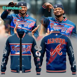 Atlanta Braves Peace up, A-Town Down Limited Baseball Jacket