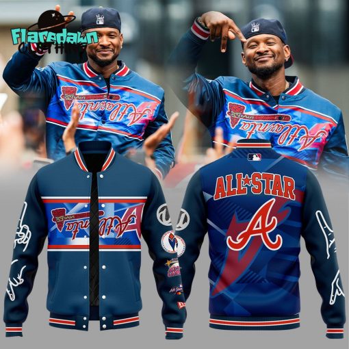 Atlanta Braves Peace up, A-Town Down Limited Baseball Jacket