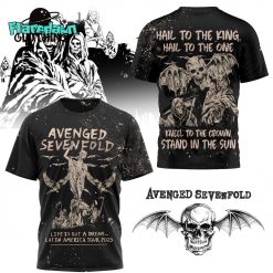 Avenged Sevenfold Latin America Tour 2025 Special Shirt