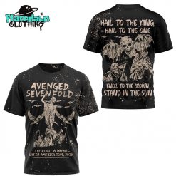 Avenged Sevenfold Latin America Tour 2025 Special Shirt