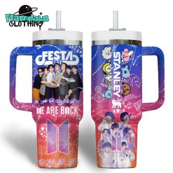 BTS Festa 2025 We Are Back 40 oz Stanley Tumbler