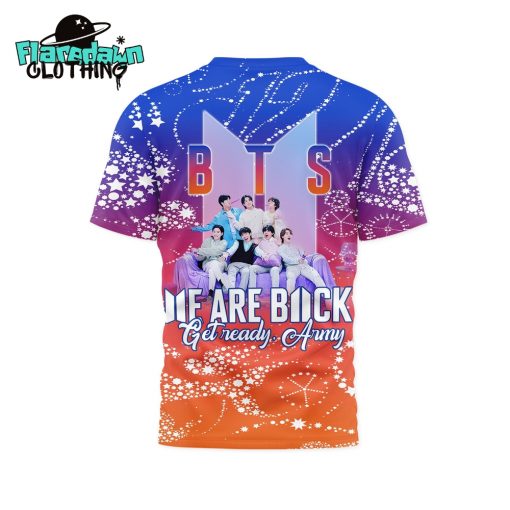 BTS Festa 2025 We Are Back Get Ready Army Shirt