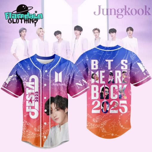 BTS Festa We Are Back 2025 Customized Baseball Jersey