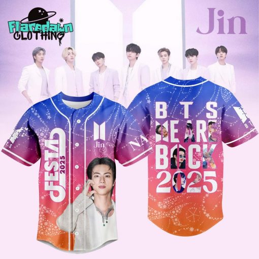 BTS Festa We Are Back 2025 Customized Baseball Jersey