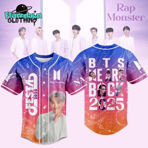 BTS Festa We Are Back 2025 Customized Baseball Jersey