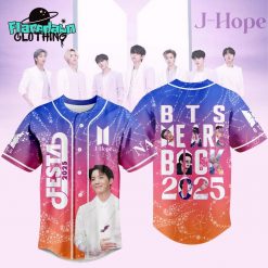 BTS Festa We Are Back 2025 Customized Baseball Jersey