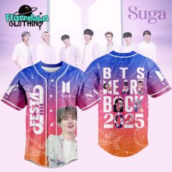 BTS Festa We Are Back 2025 Customized Baseball Jersey