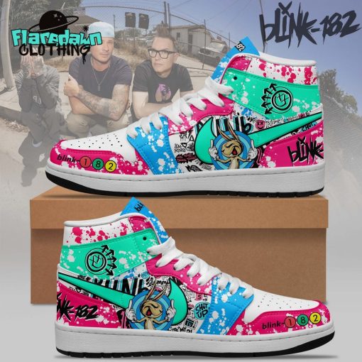 Blink-182 Band Missionary Impossible 2025 Tour Special Air Jordan 1 Sneakers