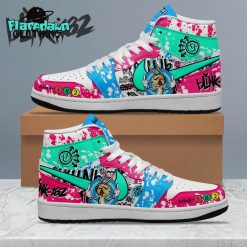 Blink-182 Band Missionary Impossible 2025 Tour Special Air Jordan 1 Sneakers