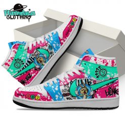 Blink182 Band Missionary Impossible 2025 Tour Special Air Jordan 1 Sneakers