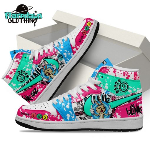 Blink-182 Band Missionary Impossible 2025 Tour Special Air Jordan 1 Sneakers