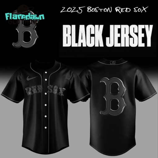 Boston Red Sox MLB x Back In Black 2025 Jersey