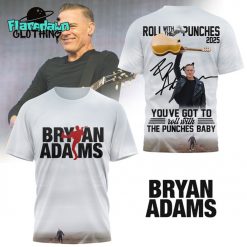 Bryan Adams Roll With The Punches 2025 Shirt