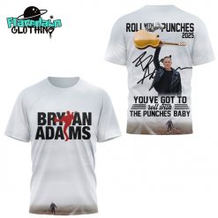 Bryan Adams Roll With The Punches 2025 Shirt