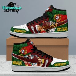 Cristiano Ronaldo 2025 UEFA Nations League Champions Special Air Jordan 1 Sneakers