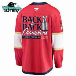 Florida Panthers 2025 BacktoBack Stanley Cup Champions Hockey Jersey