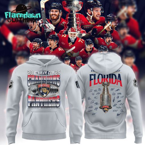 Florida Panthers 2025 Back-to-Back Stanley Cup Champions Hoodie