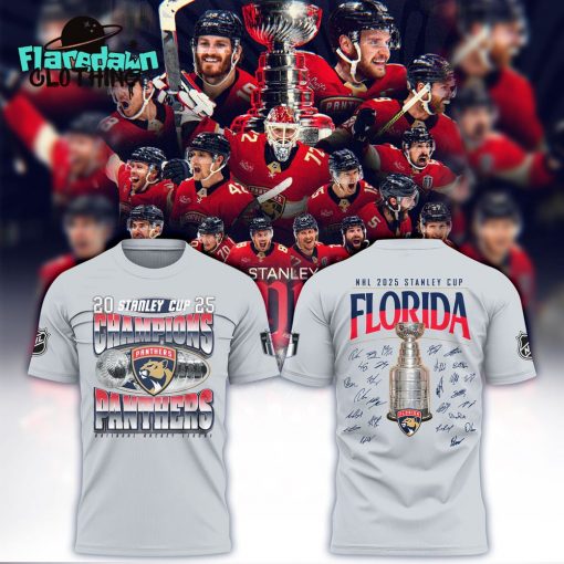 Florida Panthers 2025 Back-to-Back Stanley Cup Champions Shirt