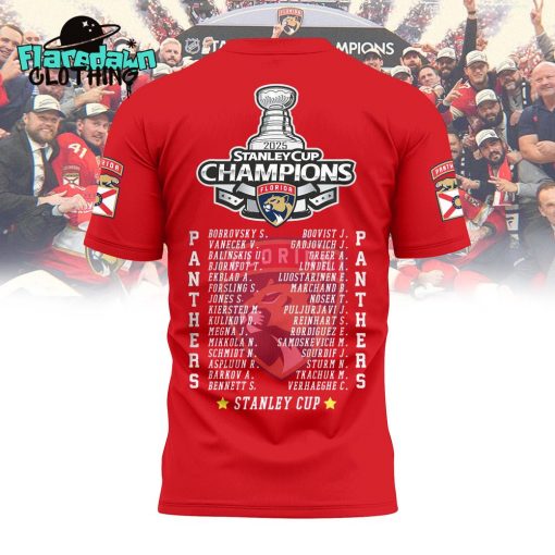 Florida Panthers 2025 Stanley Cup Champions Shirt