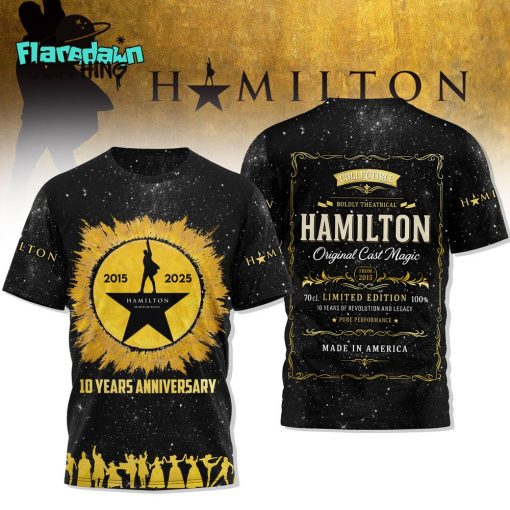 Halmilton An American Musical 10 Years Anniversary Shirt