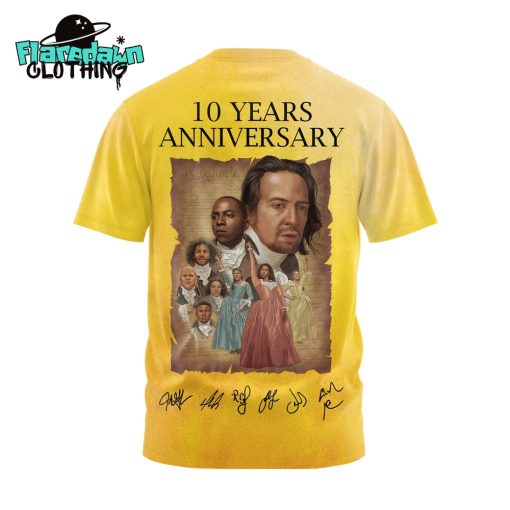 Hamilton 10th Anniversary “Hamilten” Special Shirt