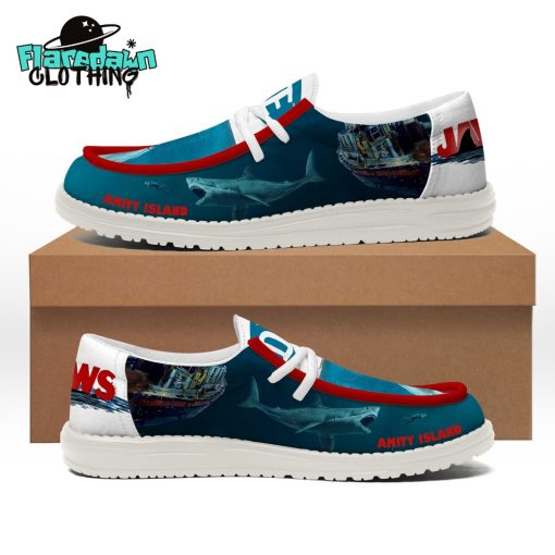 JAWS 50th Anniversary Limited Edition 2025 Hey Dude Shoes
