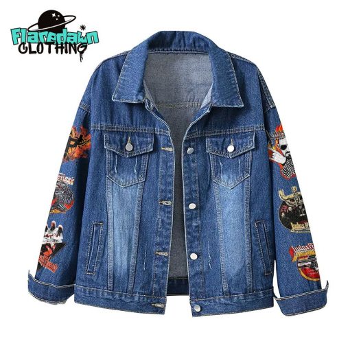 Judas Priest Shield Of Pain Tour 2025 Special Denim Jacket