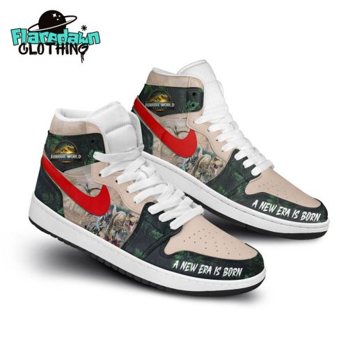 Jurassic World Rebirth 2025 A New Era Is Born Air Jordan 1 Sneakers
