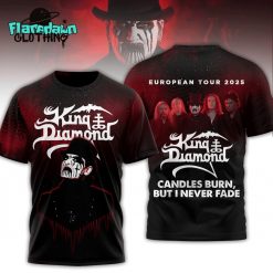 King Diamond Rock Band European Tour 2025 Special Shirt