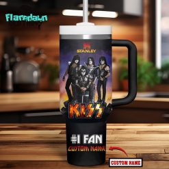Kiss Band Rock and Roll All Night Party Everyday Stanley Tumbler
