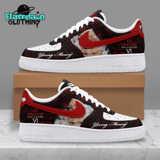 Lil Wayne Tha Carter VI Young Money Air Force 1 Sneakers