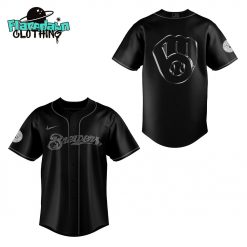 Milwaukee Brewers MLB x Back In Black 2025 Jersey