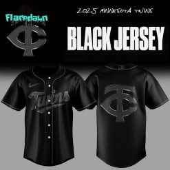 Minnesota Twins MLB x Back In Black 2025 Jersey