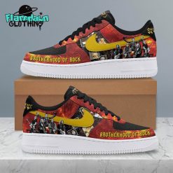 Styx Band Brotherhood of Rock’ Tour 2025 Premium Air Force 1 Sneakers