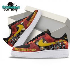 Styx Band Brotherhood of Rock Tour 2025 Premium Air Force 1 Sneakers