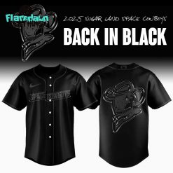Sugar Land Space Cowboys Back in Black Premium Baseball Jersey