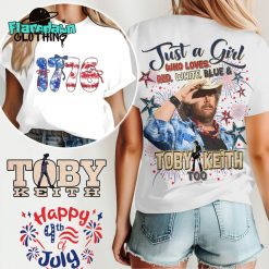 Toby Keith Just a Girl Independence Day 3D Shirt