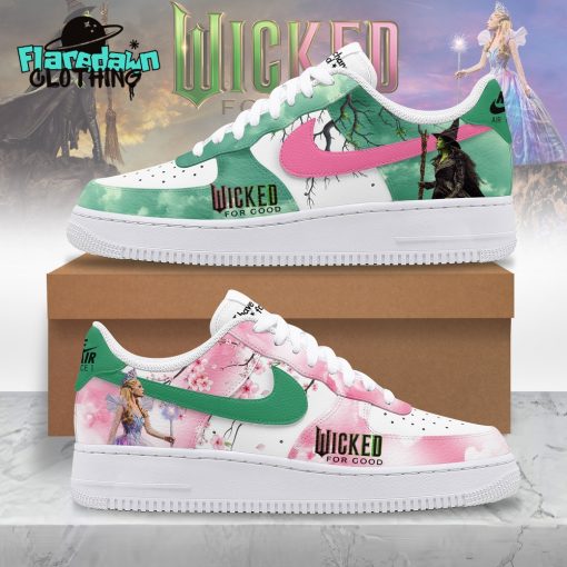Wicked I Have Been Changed For Goodie Limited Air Force 1 Sneakers