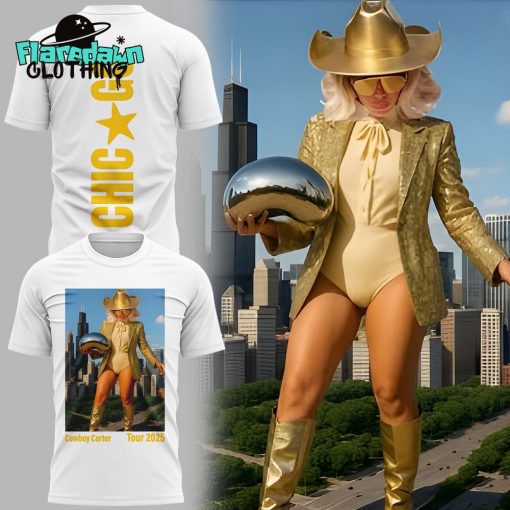 Beyoncé Cowboy Carter Tour x Chicago 2025 Limited Edition Shirt