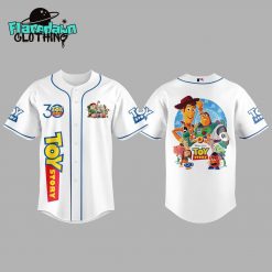 Celebrating 30 Years of Toy Story Special White Baseball Jersey